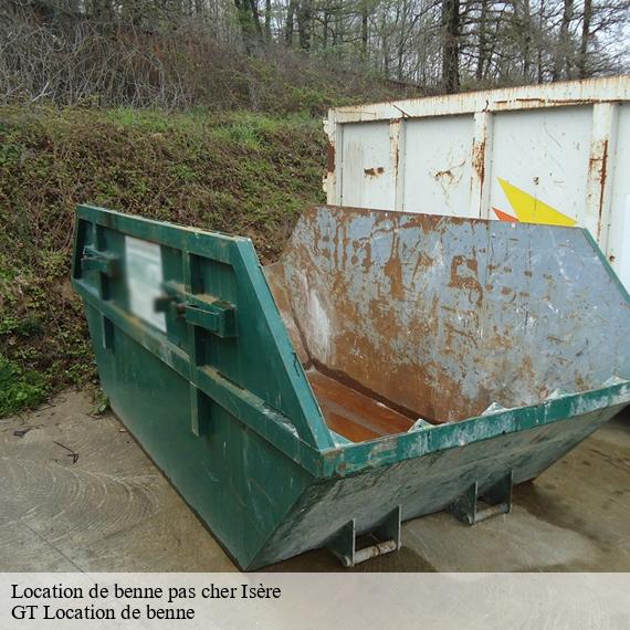 Location de benne pas cher 38 Isère GT Location de benne