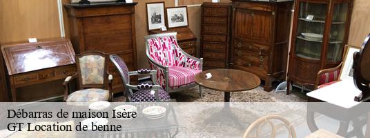 Débarras de maison 38 Isère GT Location de benne