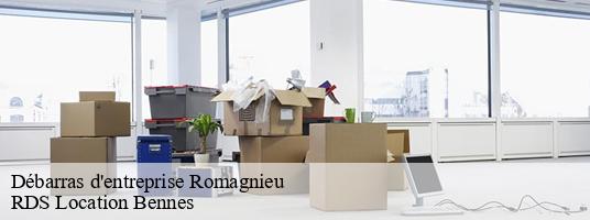 Débarras d'entreprise romagnieu- RDS Location Bennes