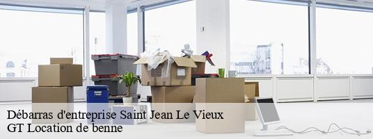 Débarras d'entreprise  saint-jean-le-vieux-38420 GT Location de benne