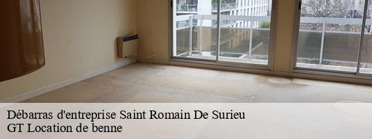 Débarras d'entreprise saint-romain-de-surieu-38150 GT Location de benne