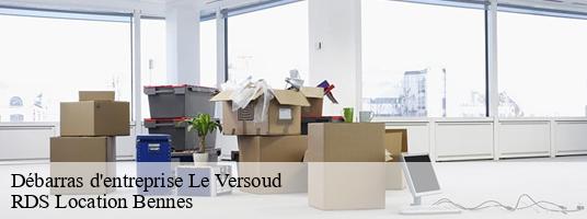 Débarras d'entreprise  le-versoud- RDS Location Bennes 