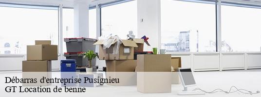 Débarras d'entreprise pusignieu-38510 GT Location de benne