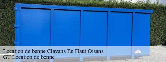 Location de benne  clavans-en-haut-oisans-38142 GT Location de benne