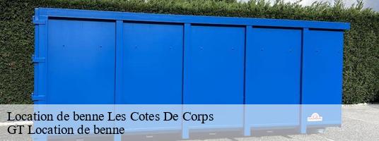 Location de benne les-cotes-de-corps-38970 GT Location de benne