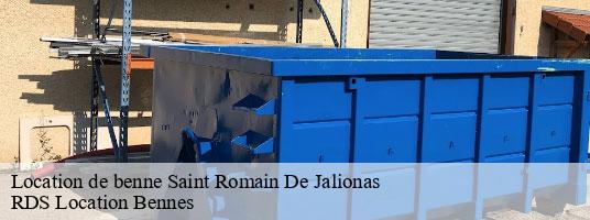 Location de benne  saint-romain-de-jalionas- RDS Location Bennes 