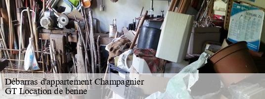 Débarras d'appartement champagnier-38800 GT Location de benne