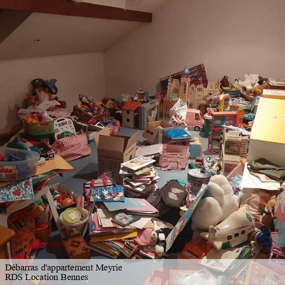 Débarras d'appartement  meyrie-38300 RDS Location Bennes 