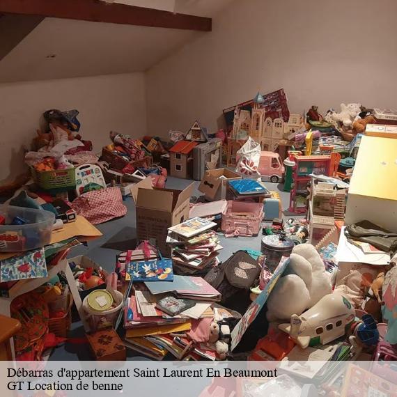 Débarras d'appartement saint-laurent-en-beaumont-38350 GT Location de benne