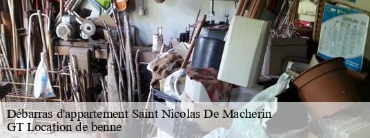 Débarras d'appartement saint-nicolas-de-macherin-38500 GT Location de benne