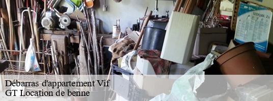 Débarras d'appartement vif-38450 GT Location de benne