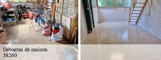 Débarras de maison pommier-de-beaurepaire-38260 GT Location de benne