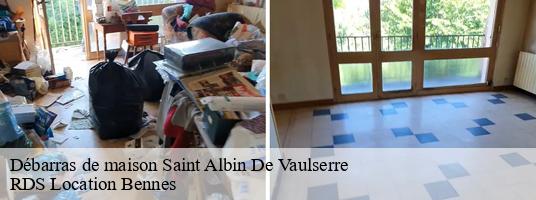 Débarras de maison  saint-albin-de-vaulserre-38480 RDS Location Bennes 