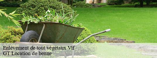 Enlèvement de tout végétaux vif-38450 GT Location de benne