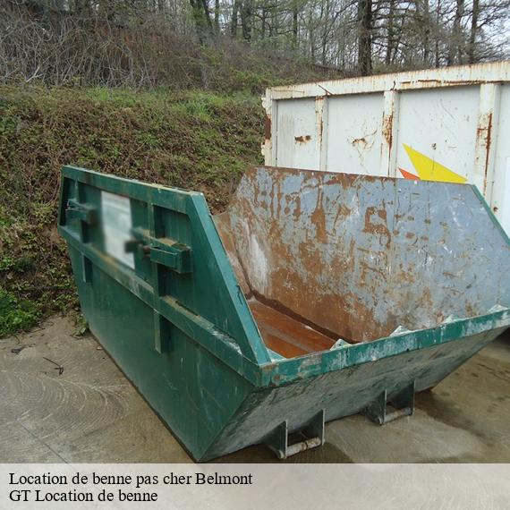Location de benne pas cher belmont-38690 GT Location de benne