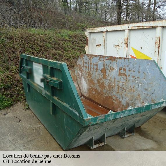 Location de benne pas cher bessins-38160 GT Location de benne
