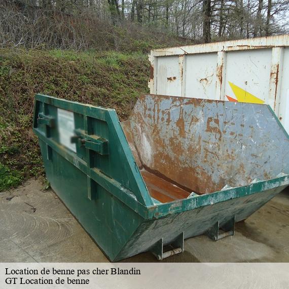 Location de benne pas cher blandin-38730 GT Location de benne