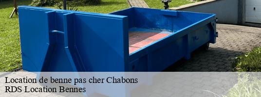 Location de benne pas cher chabons- RDS Location Bennes