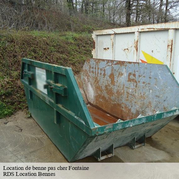 Location de benne pas cher fontaine-38600 RDS Location Bennes