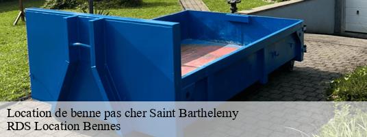 Location de benne pas cher  saint-barthelemy- RDS Location Bennes 