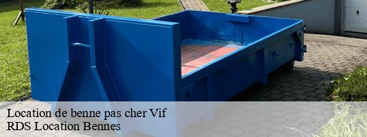 Location de benne pas cher vif- RDS Location Bennes