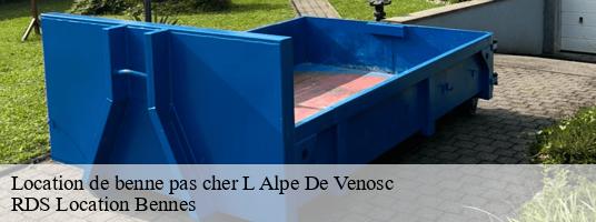 Location de benne pas cher l-alpe-de-venosc- RDS Location Bennes