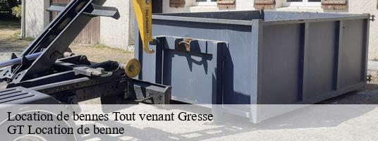 Location de bennes Tout venant gresse-38650 GT Location de benne