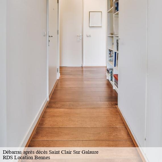 Débarras après décès  saint-clair-sur-galaure-38940 RDS Location Bennes 