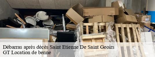 Débarras après décès saint-etienne-de-saint-geoirs-38590 GT Location de benne