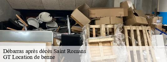 Débarras après décès saint-romans-38160 GT Location de benne