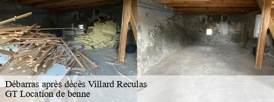 Débarras après décès villard-reculas-38114 GT Location de benne
