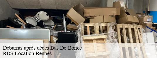 Débarras après décès bas-de-bonce-38290 RDS Location Bennes