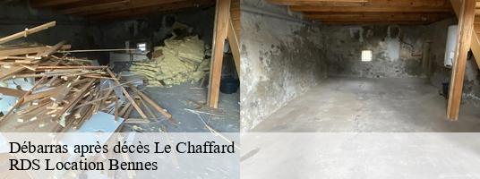 Débarras après décès le-chaffard- RDS Location Bennes