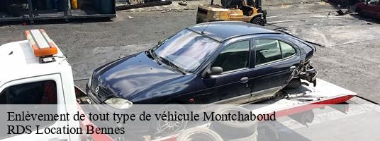 Enlèvement de tout type de véhicule  montchaboud-38220 RDS Location Bennes 