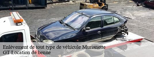 Enlèvement de tout type de véhicule murianette-38420 GT Location de benne