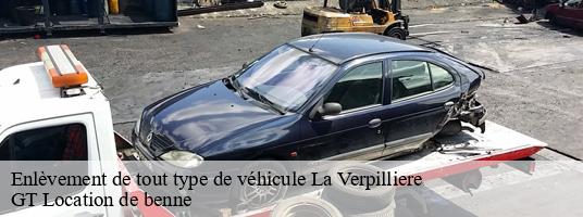 Enlèvement de tout type de véhicule la-verpilliere-38290 GT Location de benne