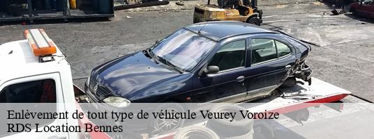 Enlèvement de tout type de véhicule  veurey-voroize-38113 RDS Location Bennes 